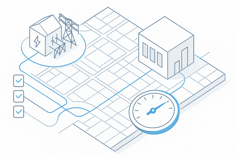 AI Power & Site Readiness dashboard preview
