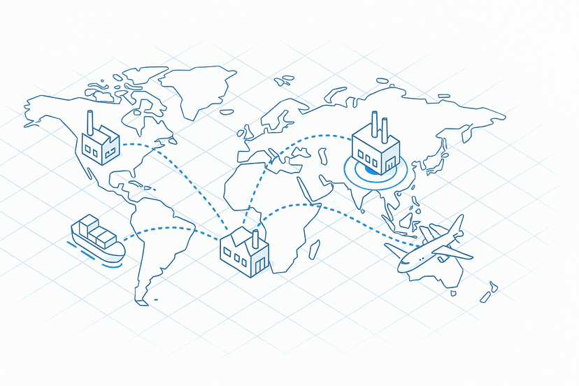 Supply Network Resilience dashboard preview